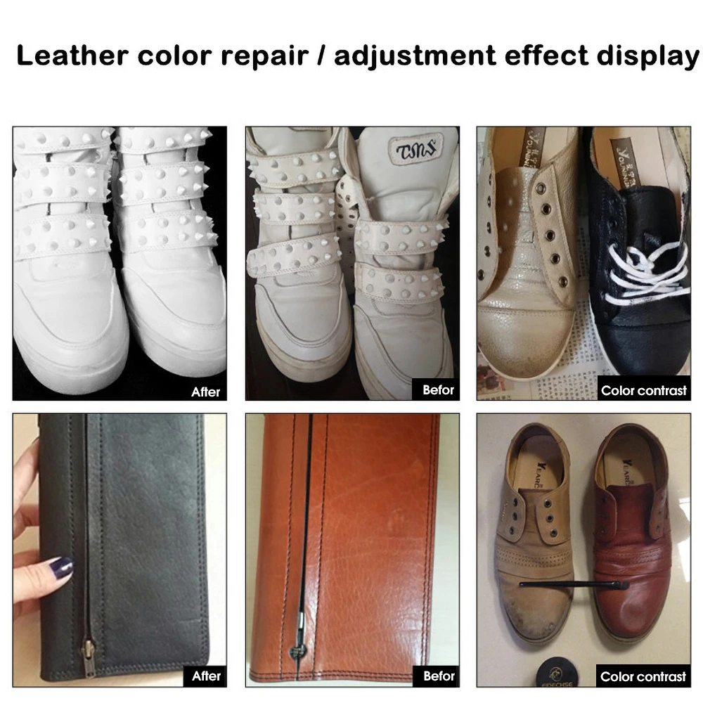 Leather Repair Kit Recoloring  - огляд і ціна Sneaker Care Spray