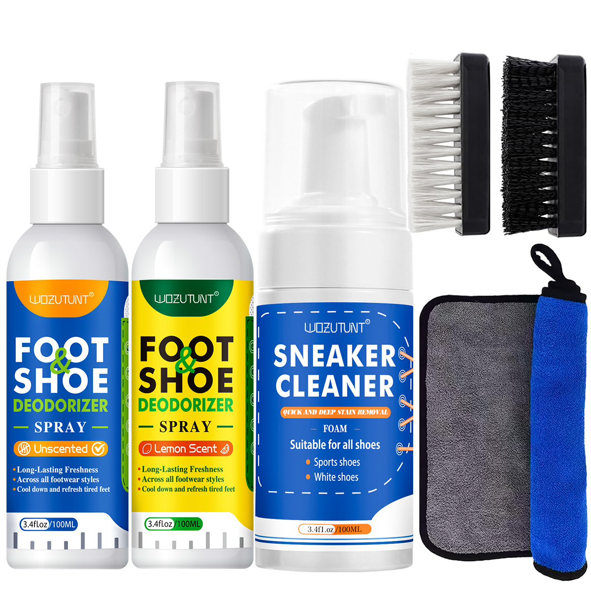 WOZUTUNT Multifunctional Shoe  - огляд і ціна Shoe Cleaning Brush