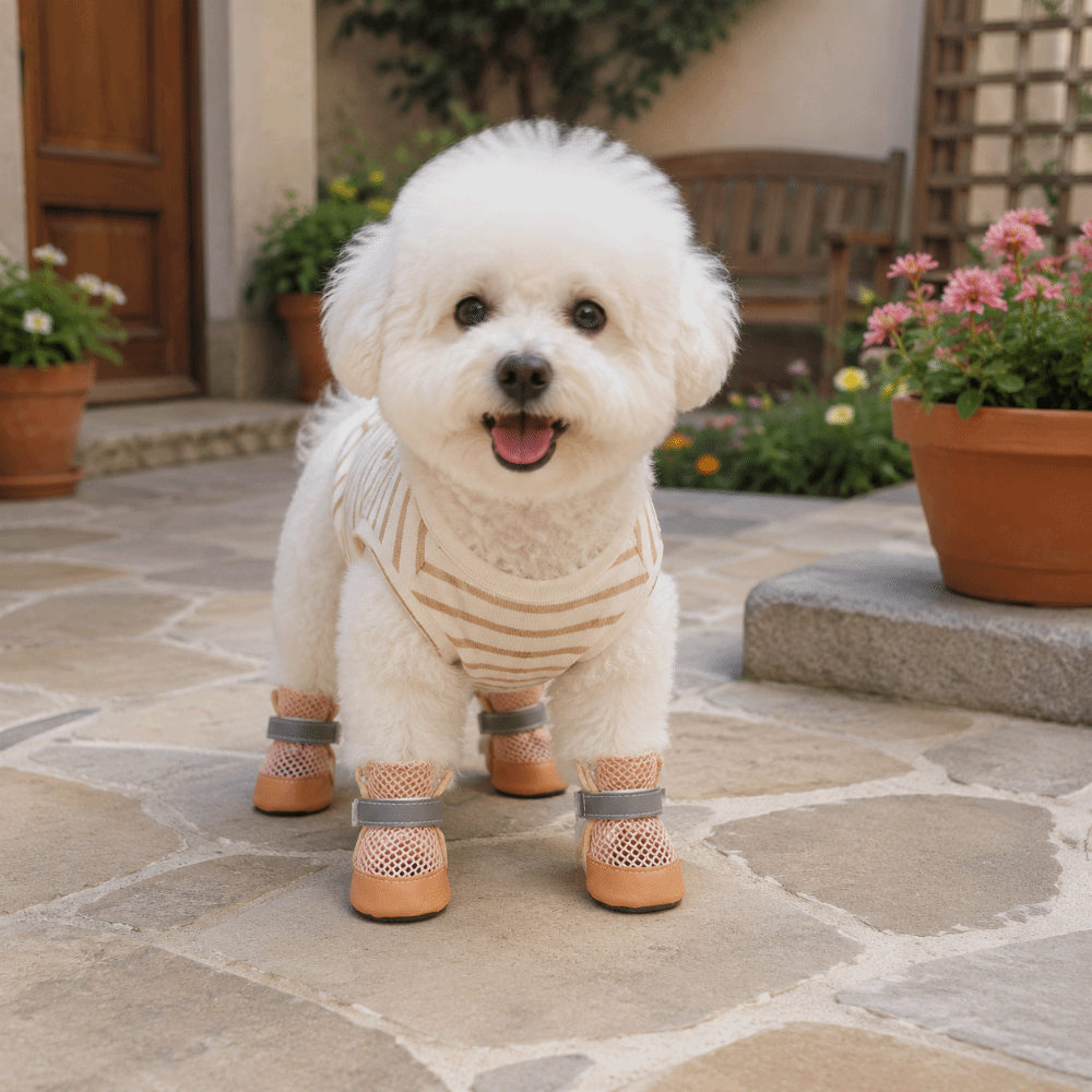 4PCS/SET Dog Boots Non-Slip Pe - огляд і ціна Sneaker Protector