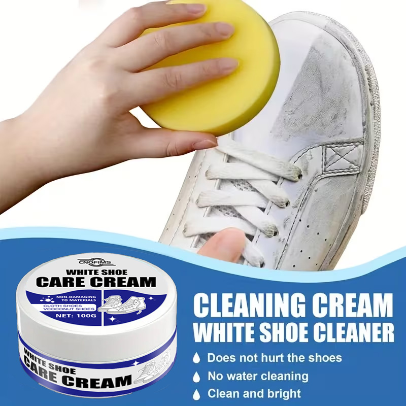 White Shoe Cleaner Cream: Stai - огляд і ціна Shoe Cleaner