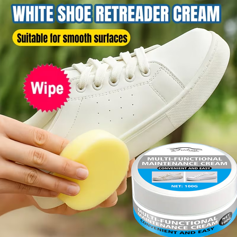 Shoe Whitening Polish Cream wi - огляд і ціна Leather Shoe Polish