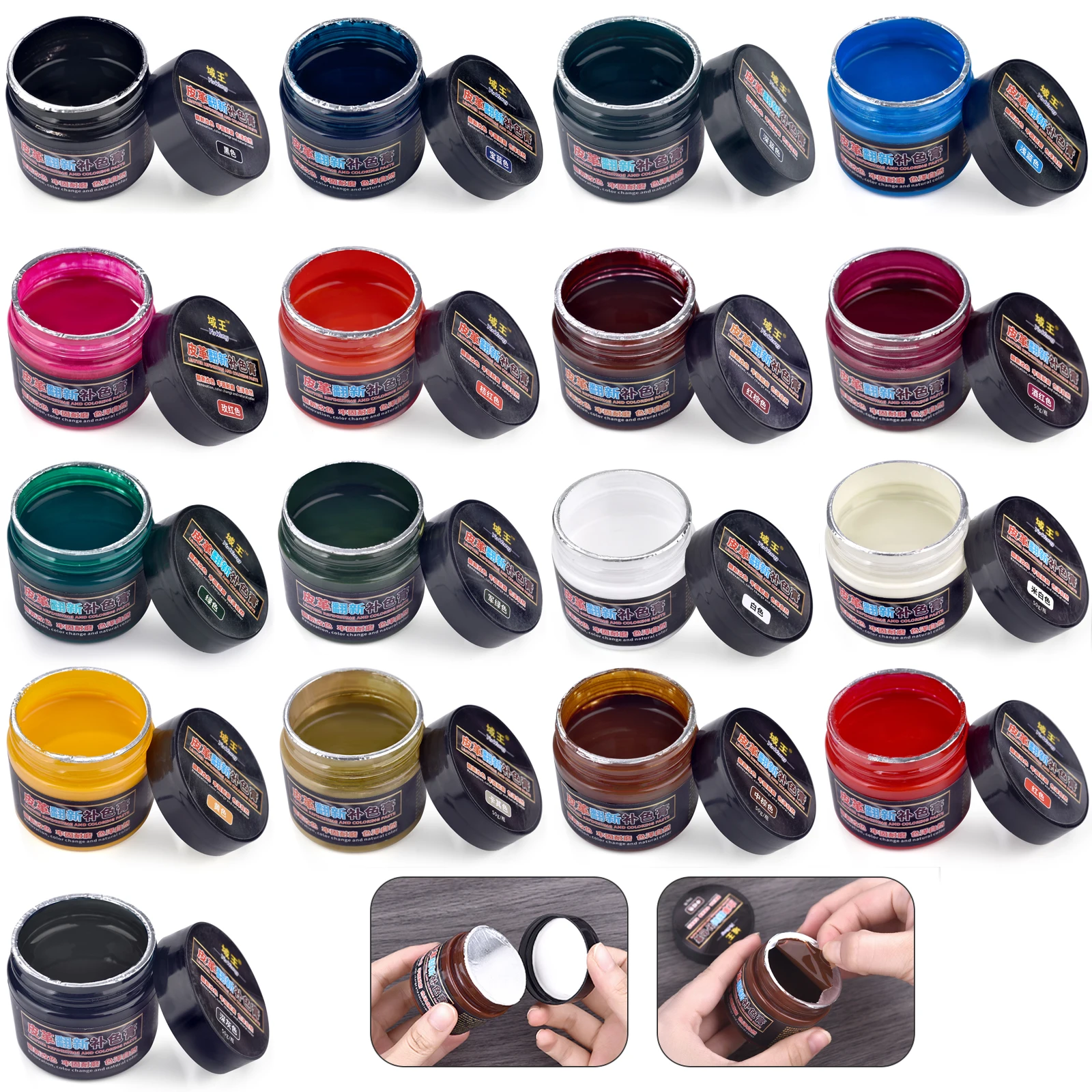50g Leather Repair Paint Pigme - огляд і ціна Leather Shoe Polish