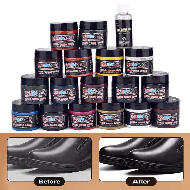50g Leather Repair Paint Pigme - огляд і ціна Leather Shoe Polish