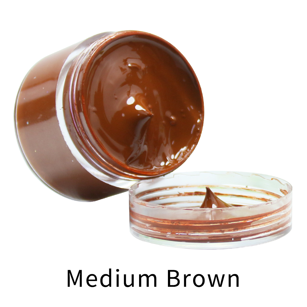 Medium Brown Leather Dye Paint - огляд і ціна Leather Shoe Polish