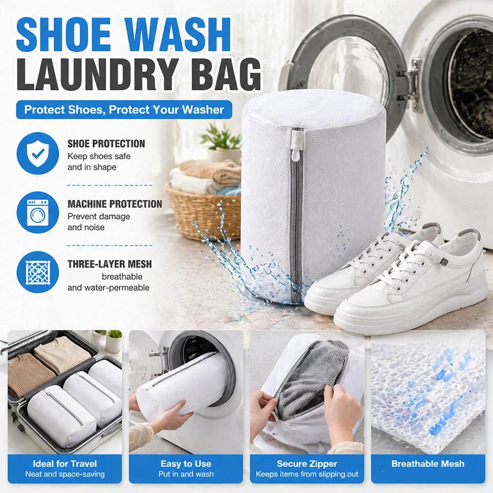 Portable Shoe Wash Laundry Bag - огляд і ціна Sneaker Cleaner