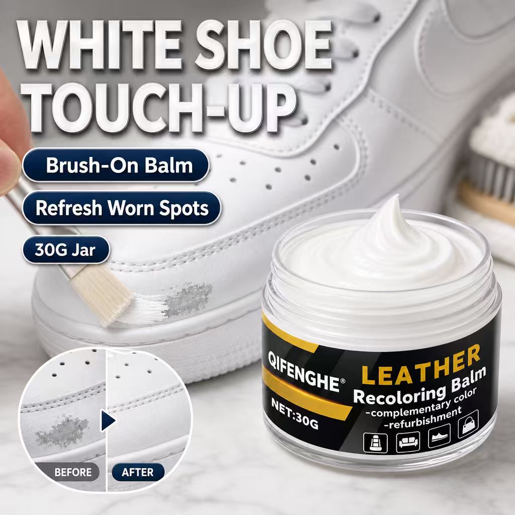 Easy White Shoe Touch-Up Balm  - огляд і ціна Shoe Brush