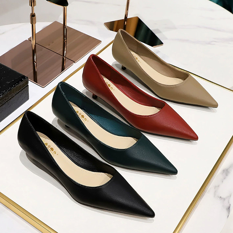 Fashion Pointed Toe Mid Heeled - огляд і ціна Shoe Tree