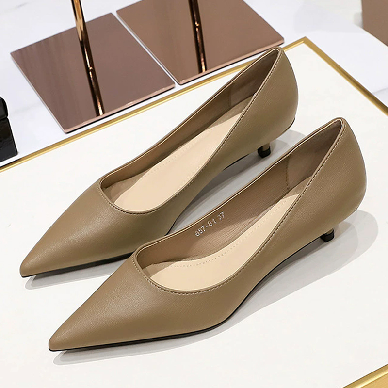 Fashion Pointed Toe Mid Heeled - огляд і ціна Shoe Tree